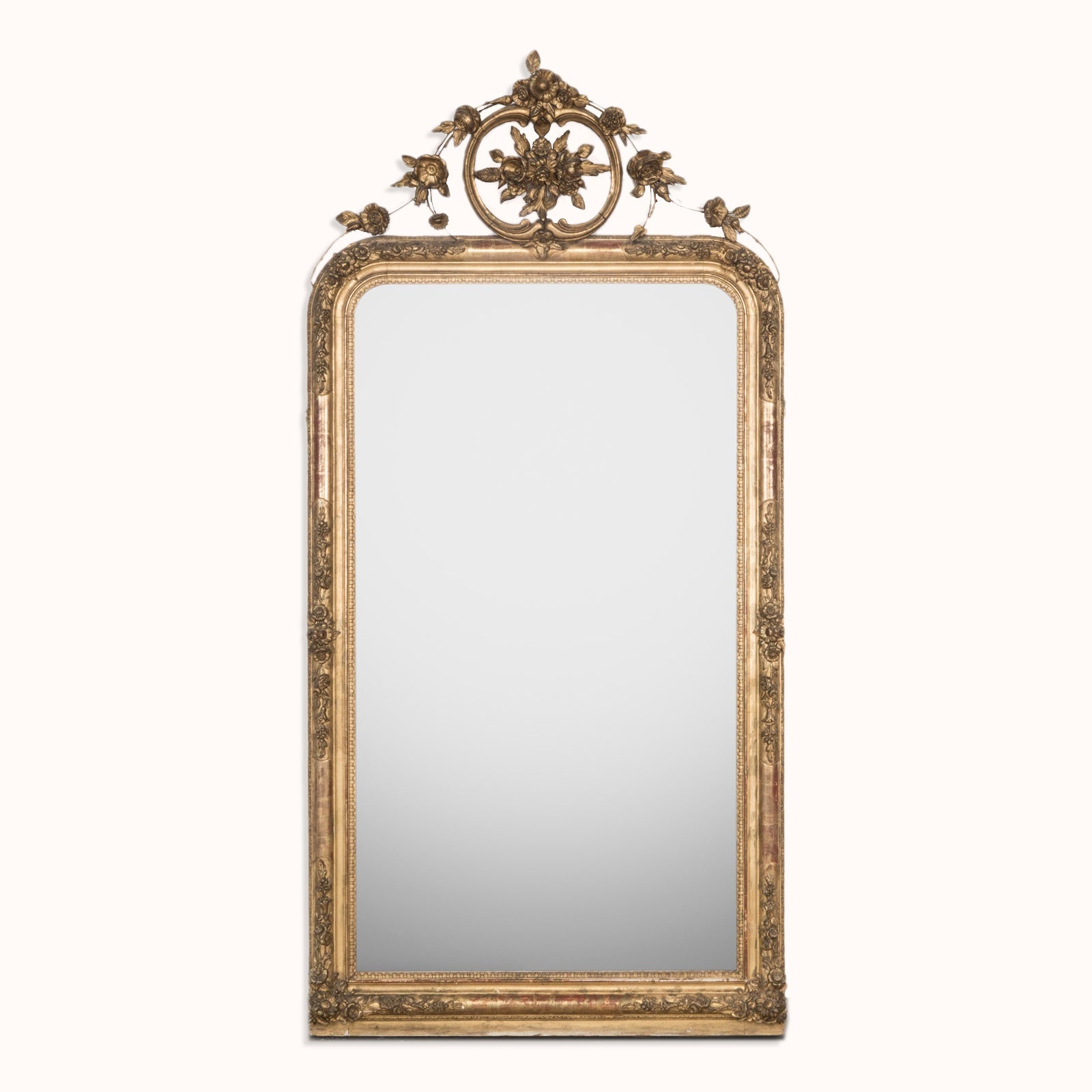 Antique Mirrors with Crests