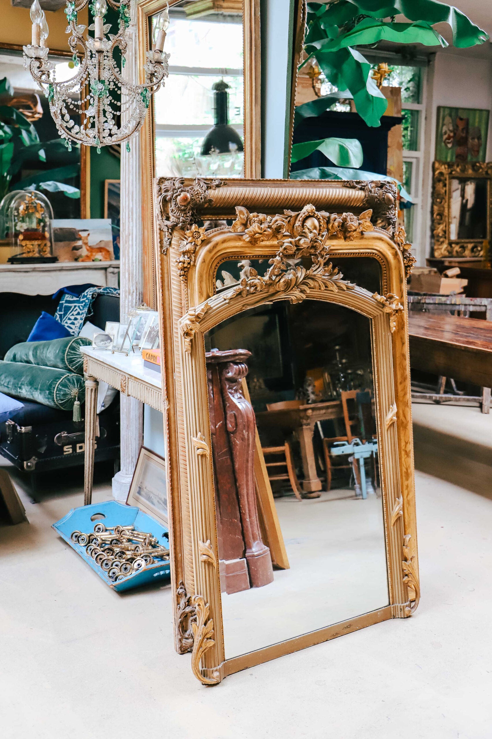 Antique French Louis XVI Mirror