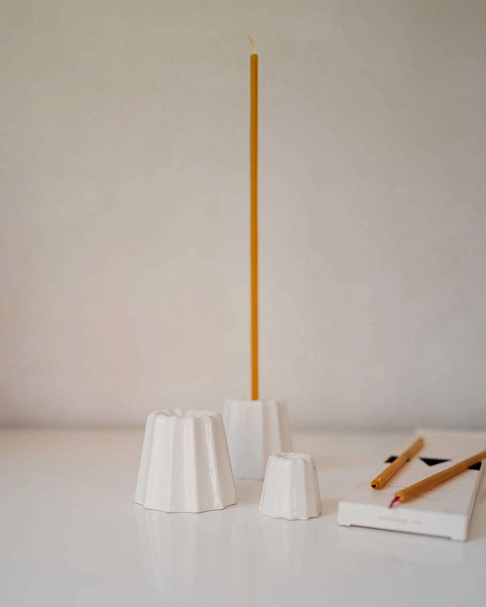 Beeswax Slim Candles