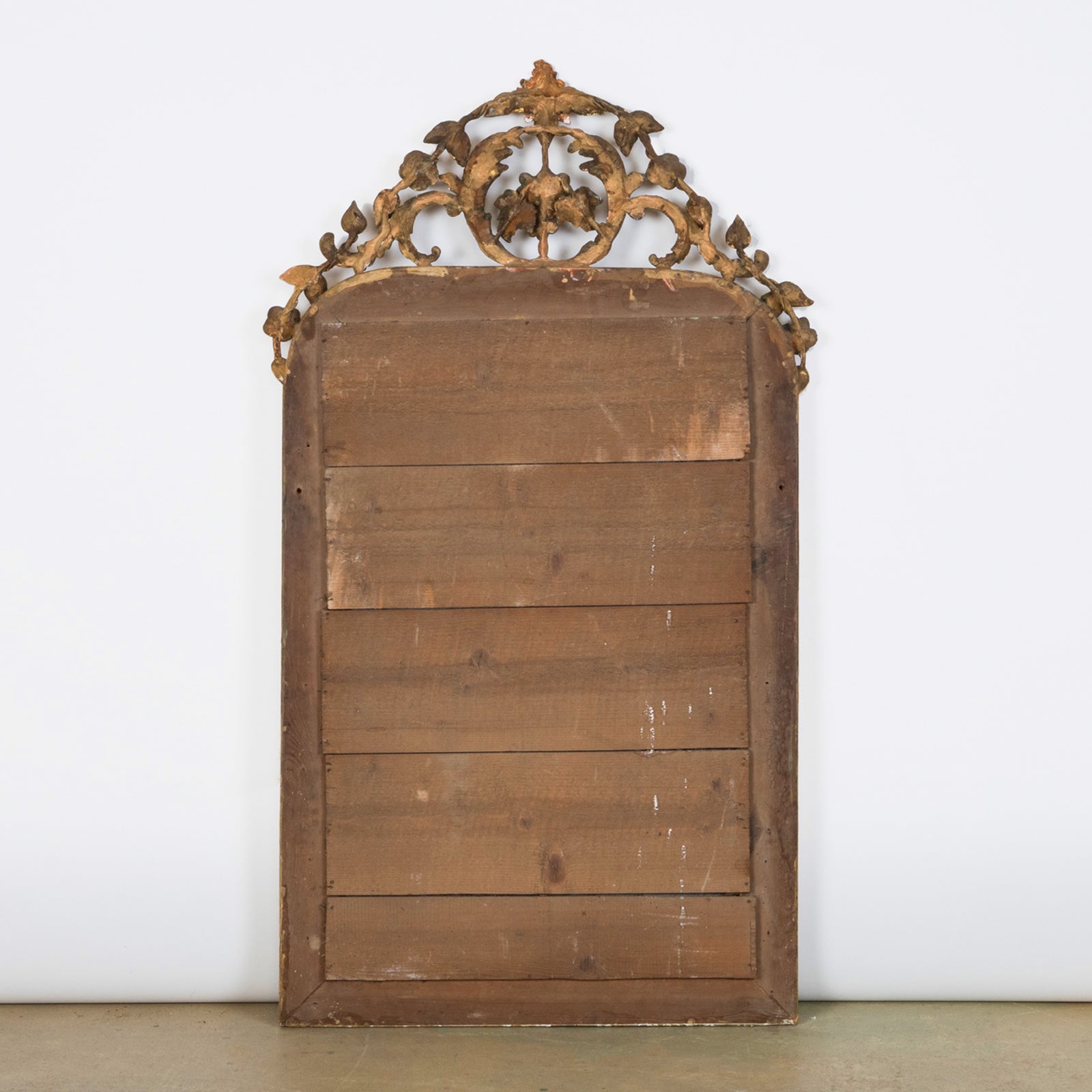 19th C Louis Philippe Mirror with Foliage and Grape Motifs