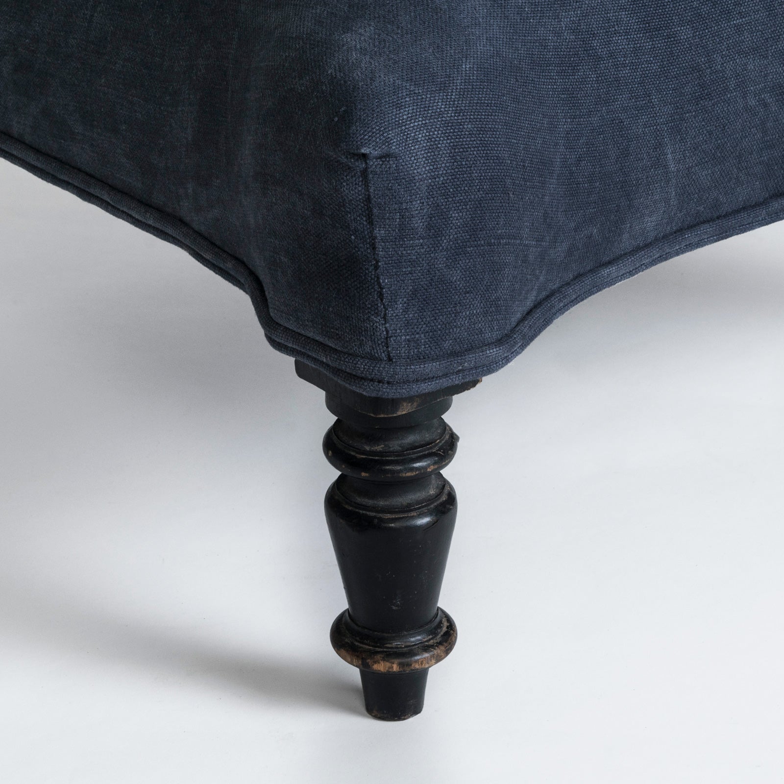 19th C Napoleon III Style Stool or Foot Bench