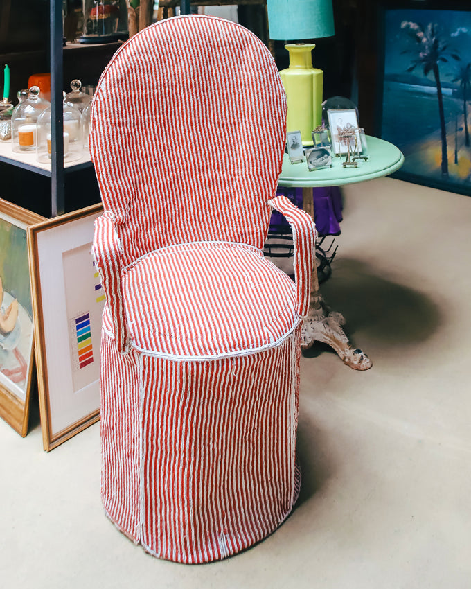 Early 20th C Beaded African Ceremony Chair