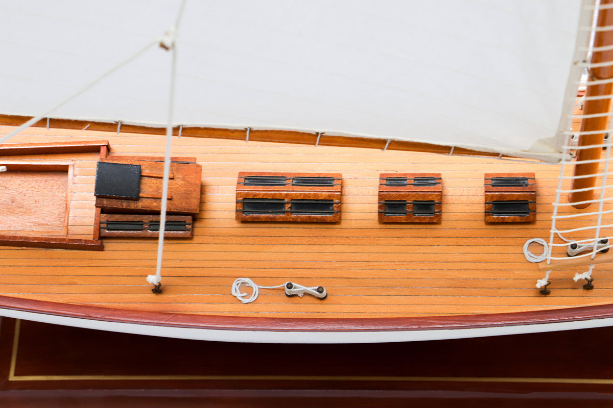 Vintage Sail Boat Model