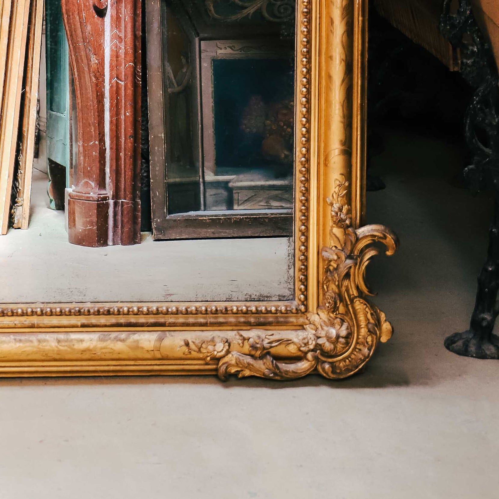 Majestic Antique Mirror