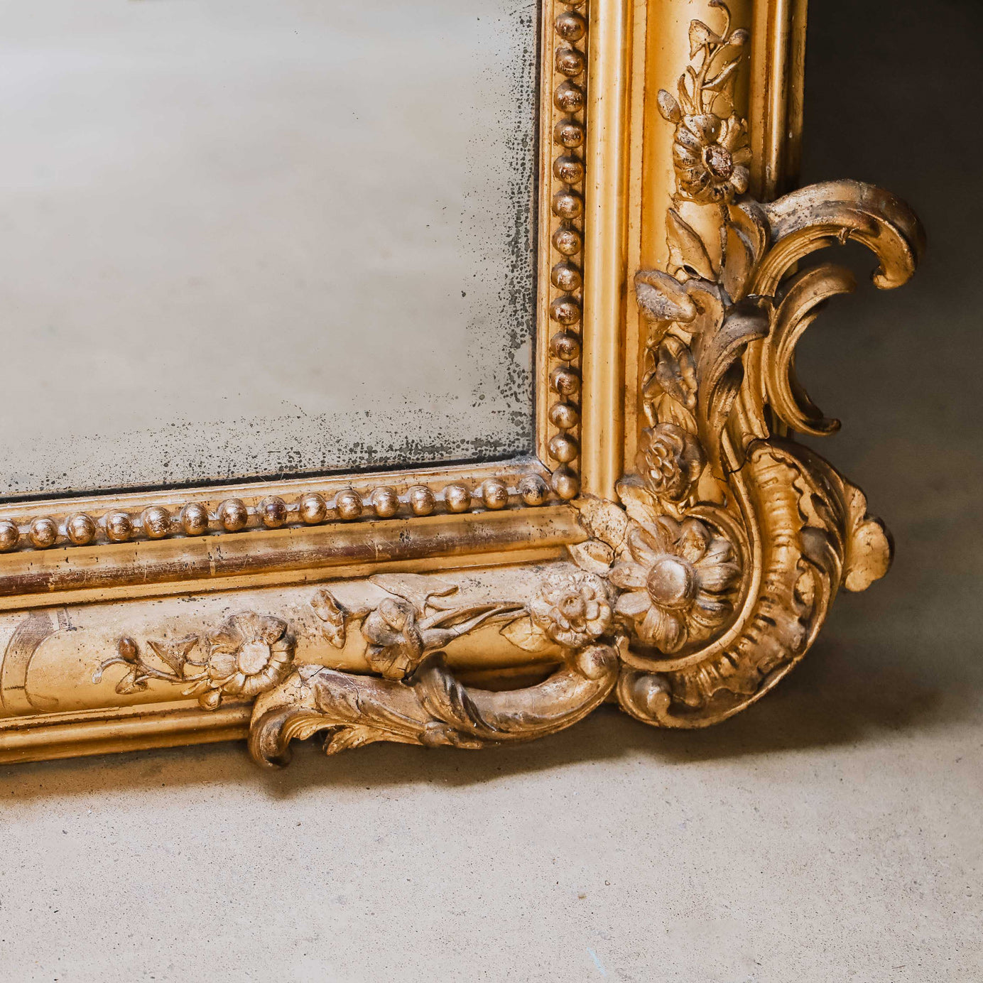 Majestic Antique Mirror