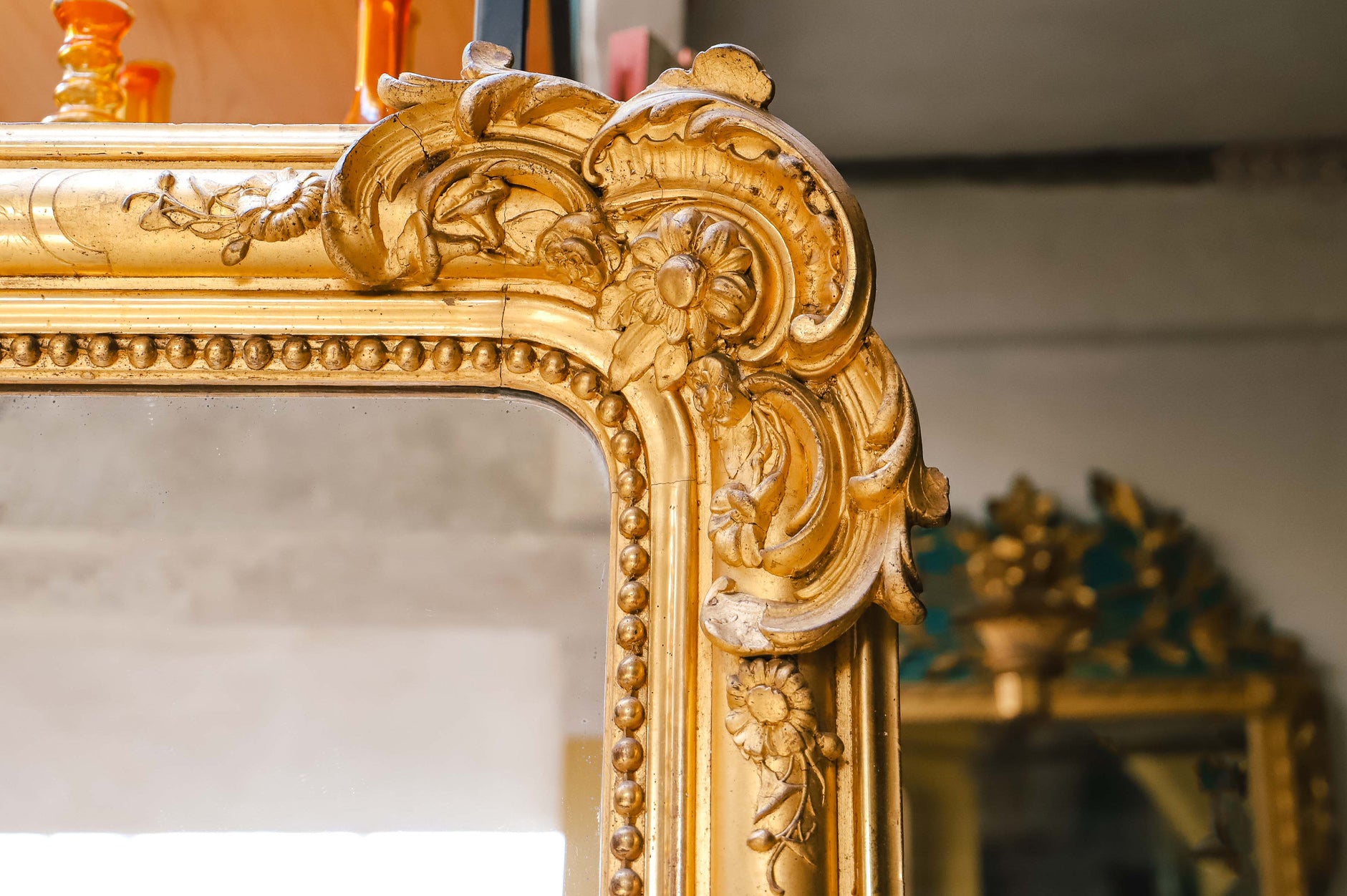 Majestic Antique Mirror