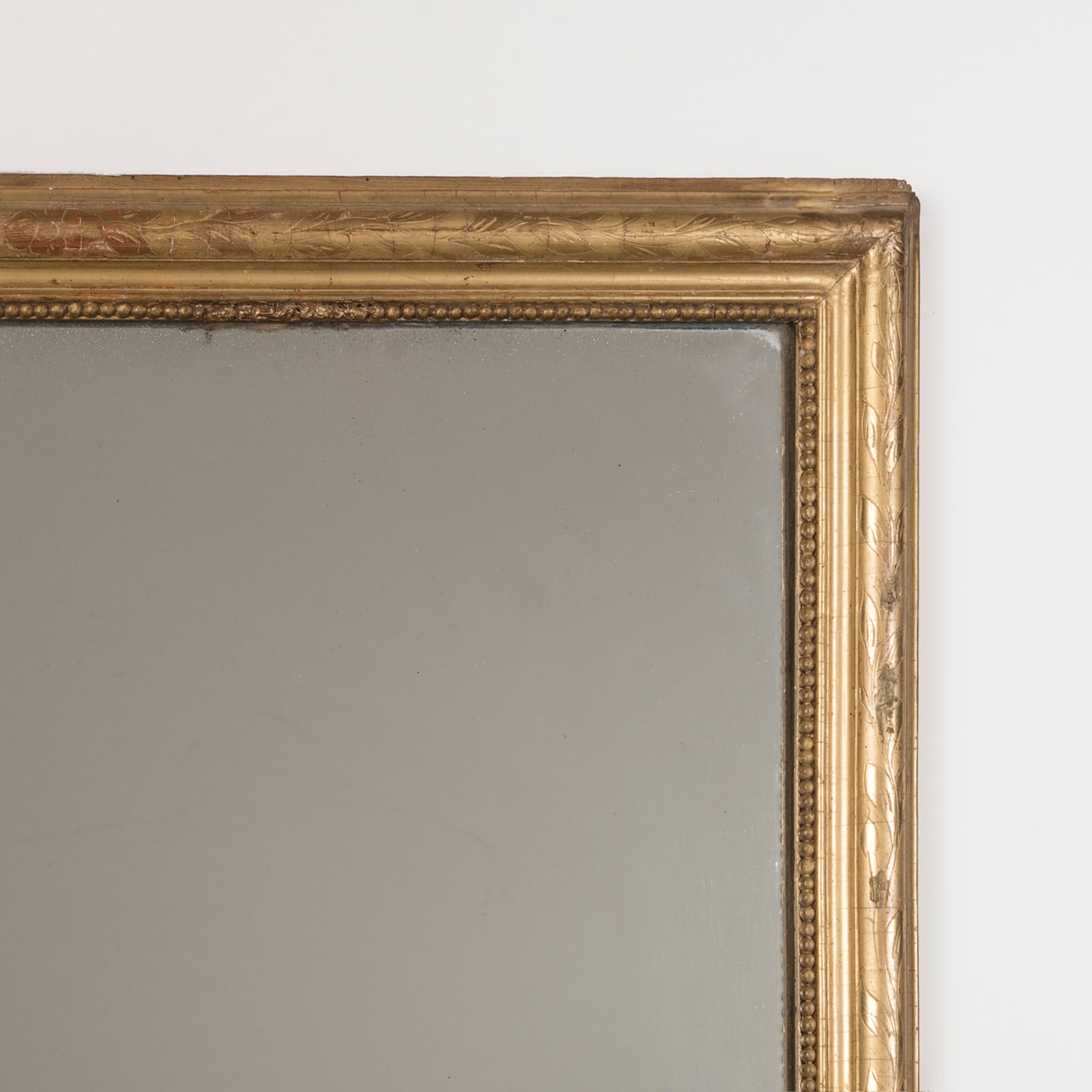 Rectangular Flower and Leaf Mirror