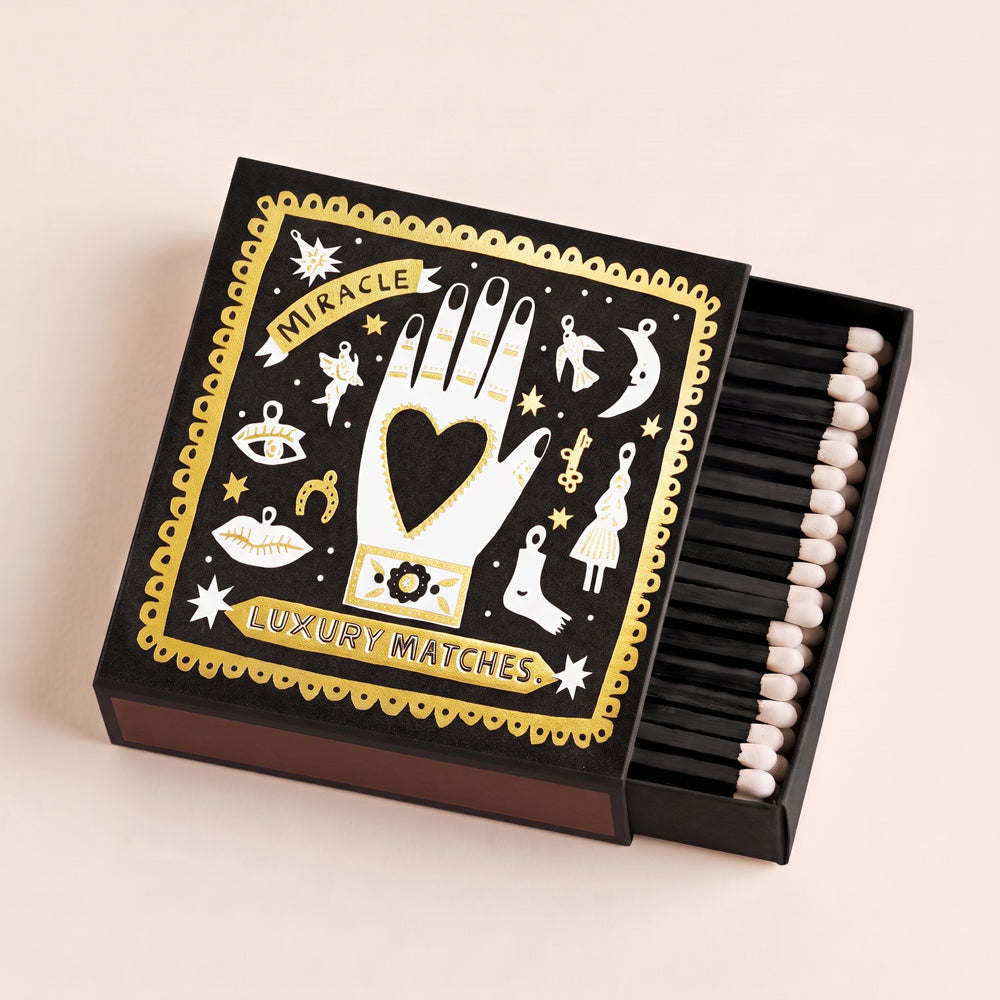 Archivist Gallery Black Miracle Luxury Matchbox