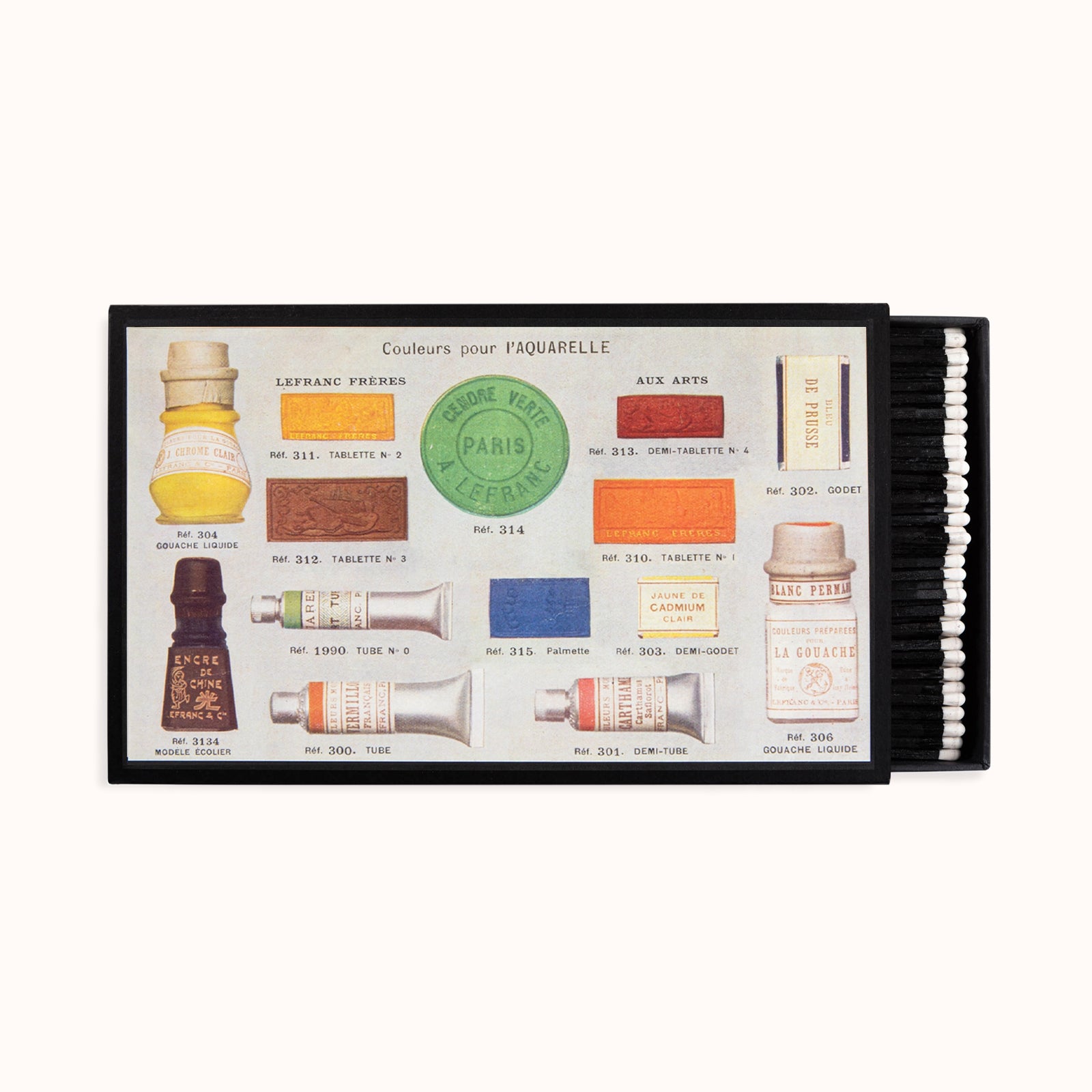 Archivist Gallery Paint Tubes Giant Luxury Matchbox