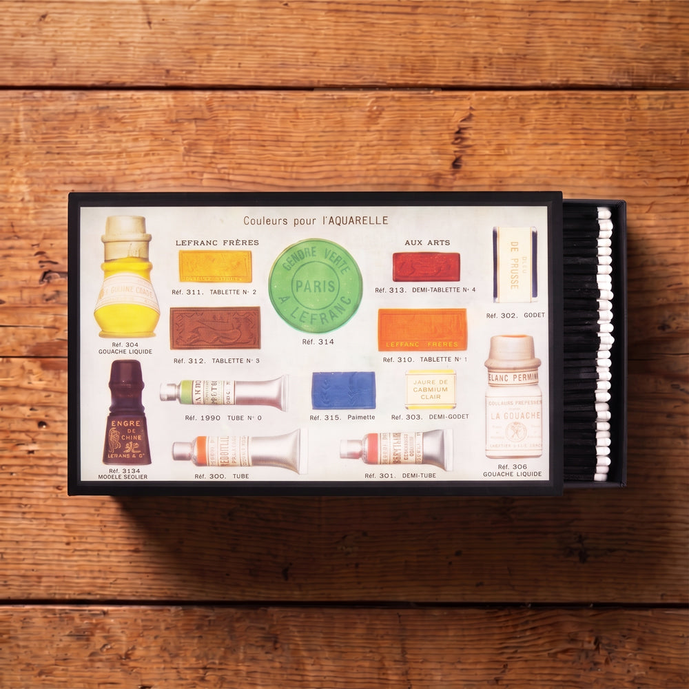 Archivist Gallery Paint Tubes Giant Luxury Matchbox