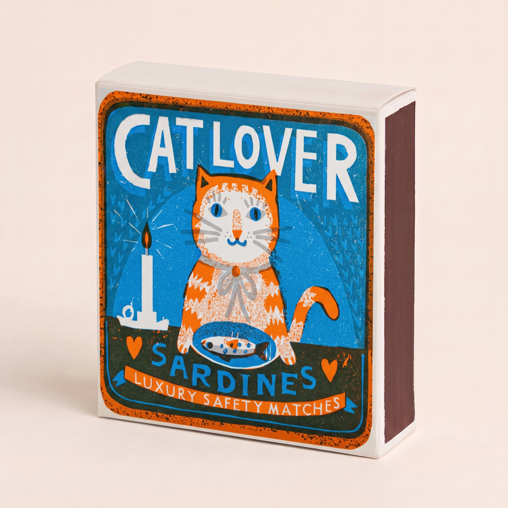 Archivist Gallery Cat Lover Luxury Matchbox