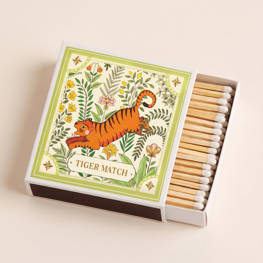 Archivist Gallery Green Tiger Matchbox