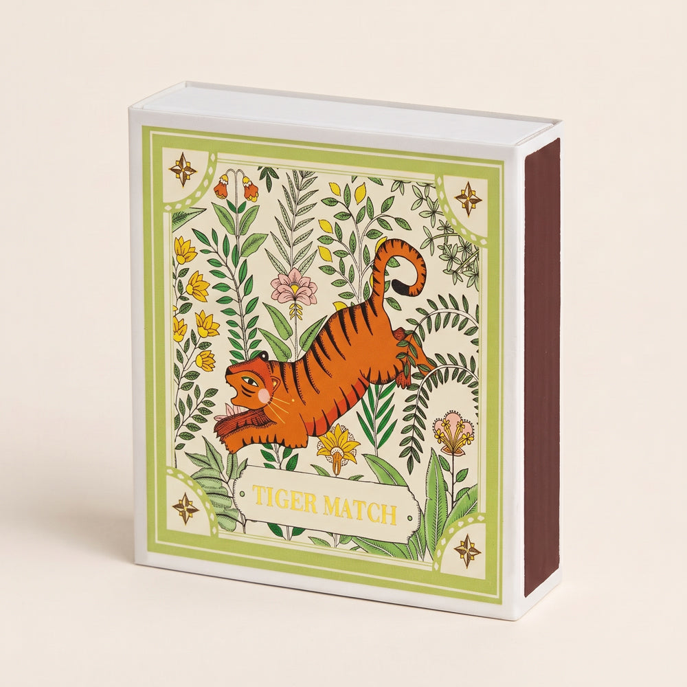 Archivist Gallery Green Tiger Matchbox