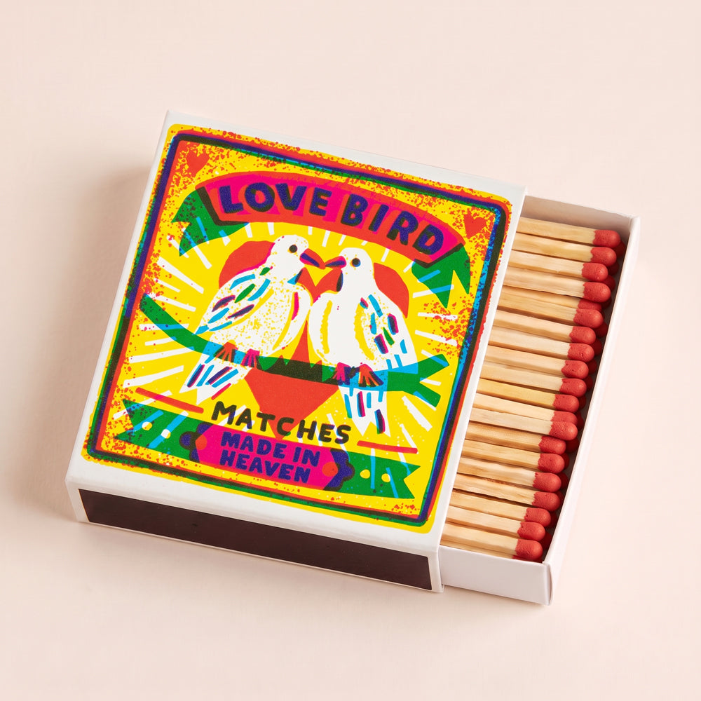 Archivist Gallery Love Bird Luxury Matchbox