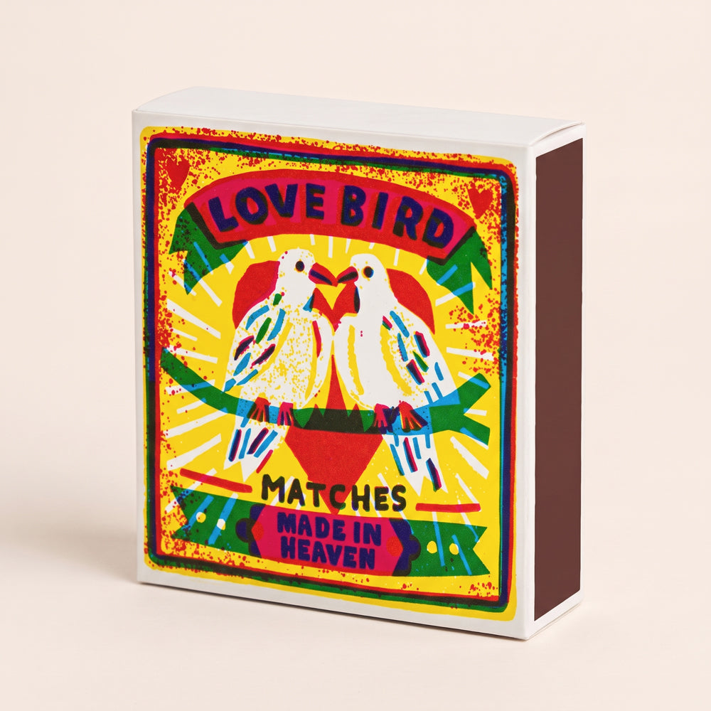 Archivist Gallery Love Bird Luxury Matchbox