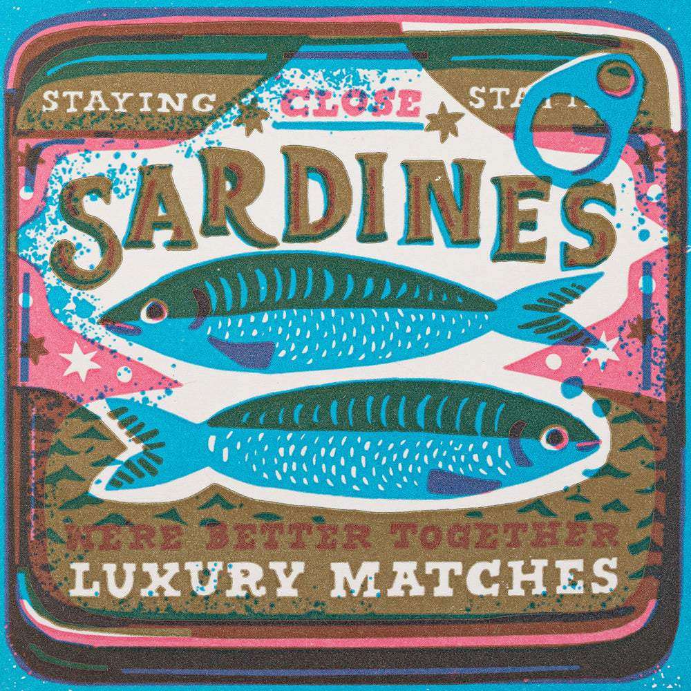 Archivist Gallery Sardines Matchbox