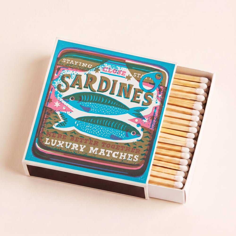 Archivist Gallery Sardines Matchbox