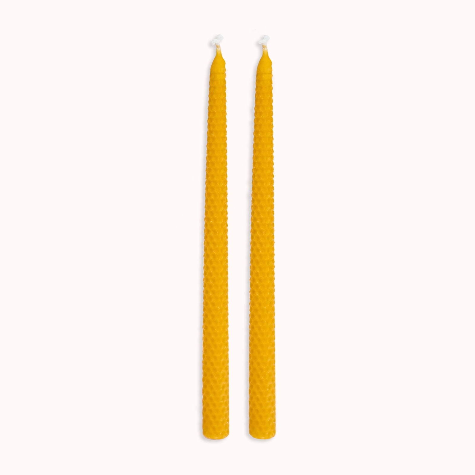 Beeswax Candles, Set of two