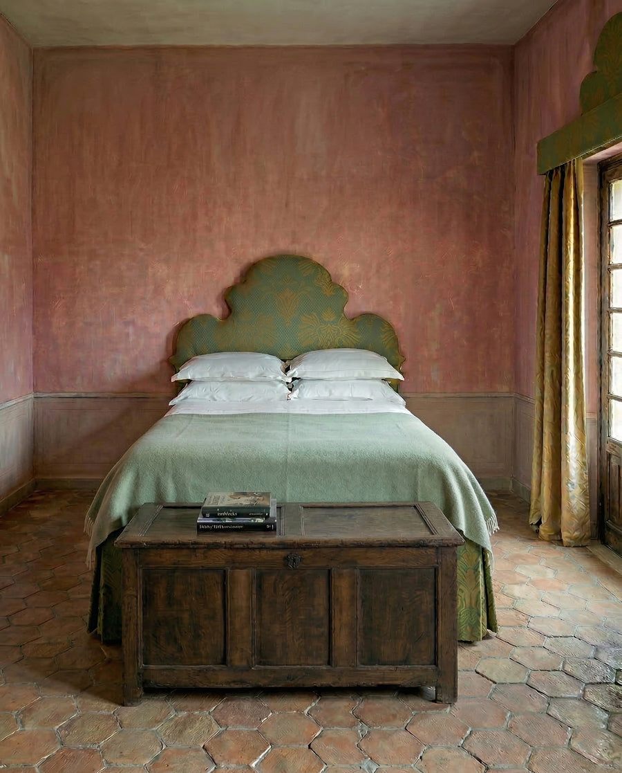 Paneled and Carved Oak Chest or Coffer