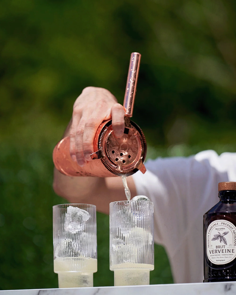 Organic Verbena Raw Syrup Lemonade by Bacanha