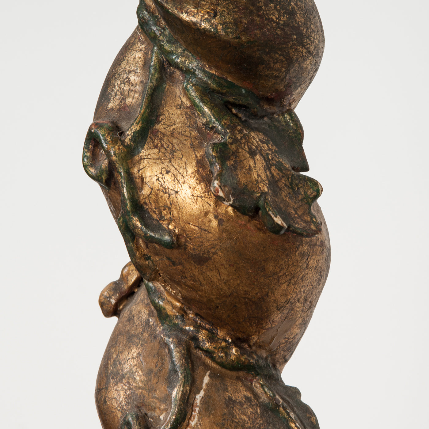 Italian Antique Giltwood Floor Lamp