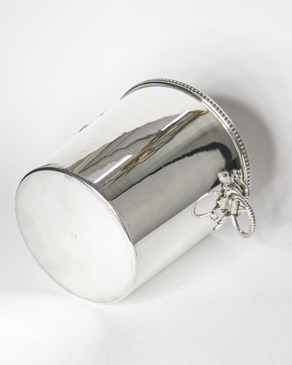 Vintage Silver Plated Foo Dog Cooler and Ice Bucket