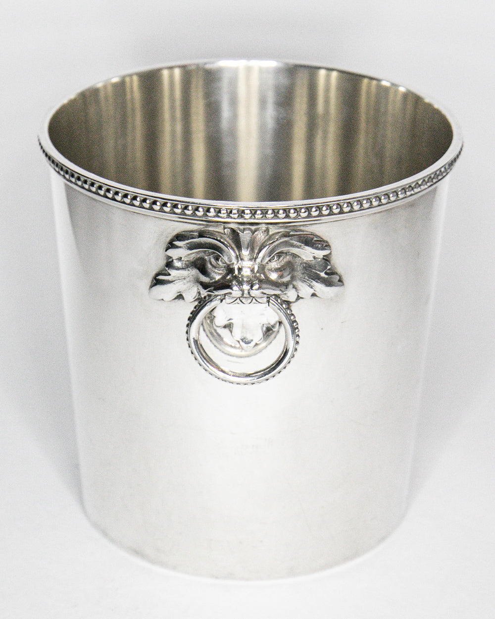 Vintage Silver Plated Foo Dog Cooler and Ice Bucket
