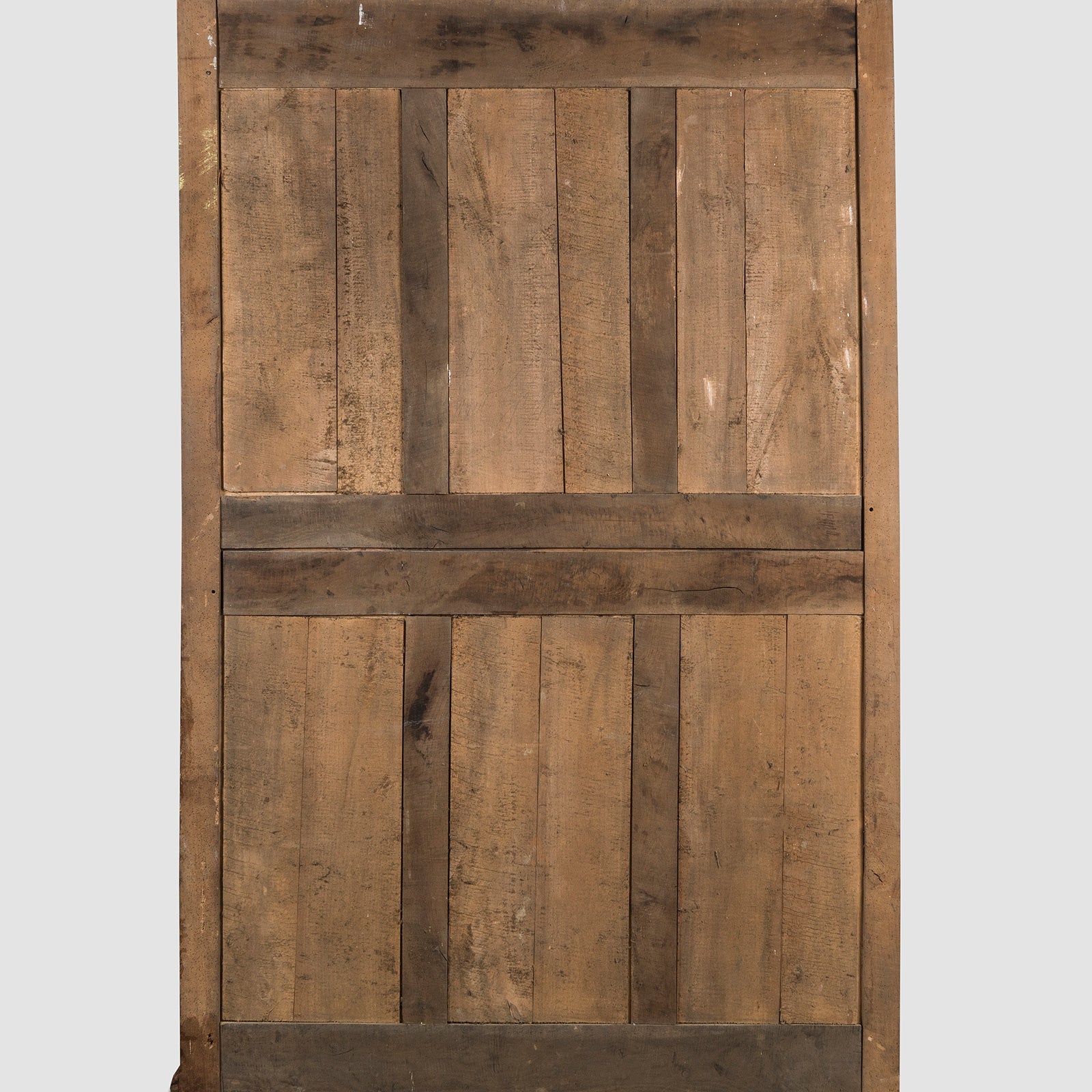 Large 19th C Antique French Louis Philippe Armoire or Wardrobe, Hand Sanded Cherrywood