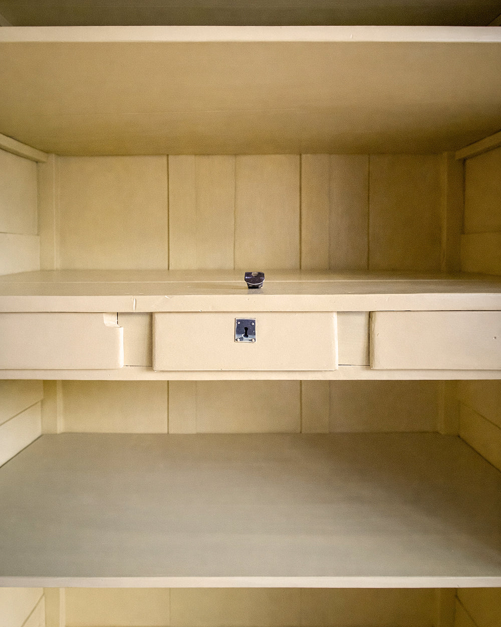 Large 19th C Antique French Louis Philippe Armoire or Wardrobe, Hand Sanded Cherrywood