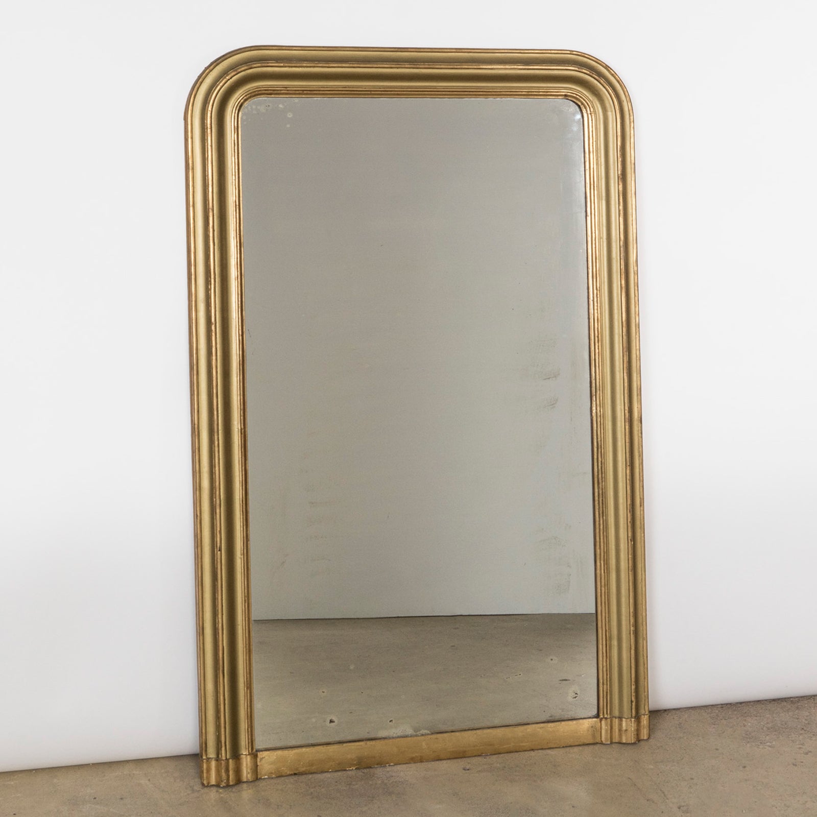 19th C Yellow Gold Louis Philippe Mirror