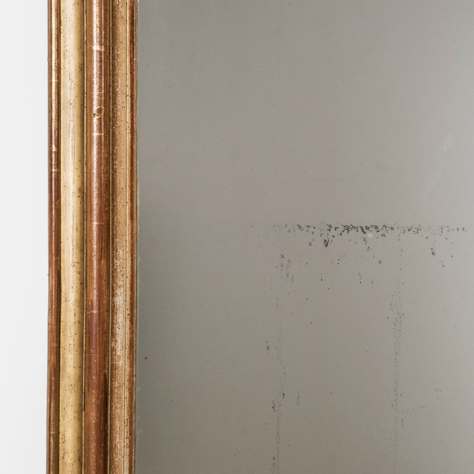 19th C Louis Philippe Mirror with Small Crest