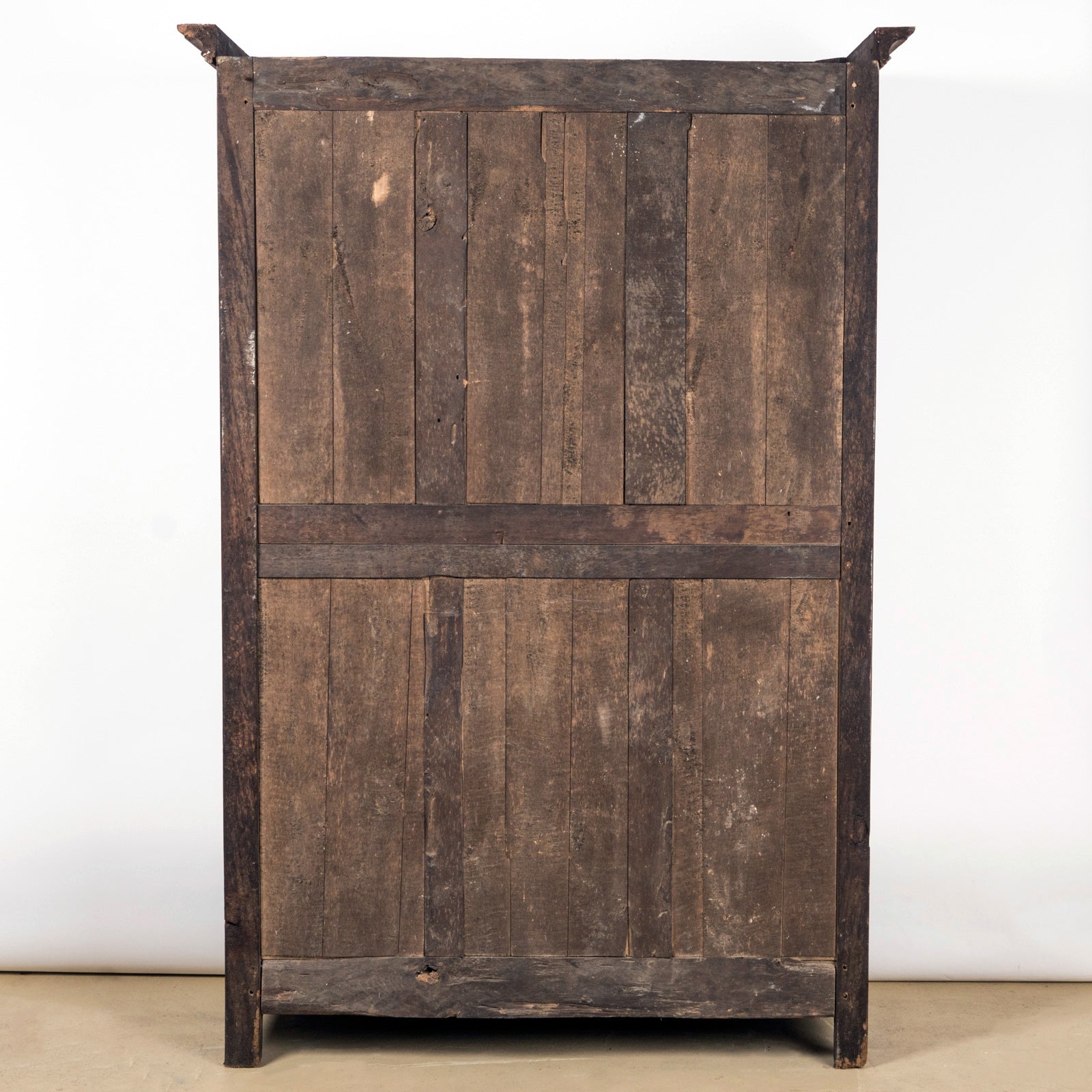Backside of an antique french armoire
