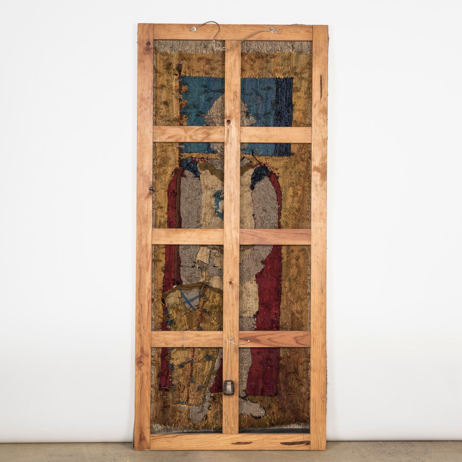 Large Mid-Century Norman Knight Wool Art Wall Hanging