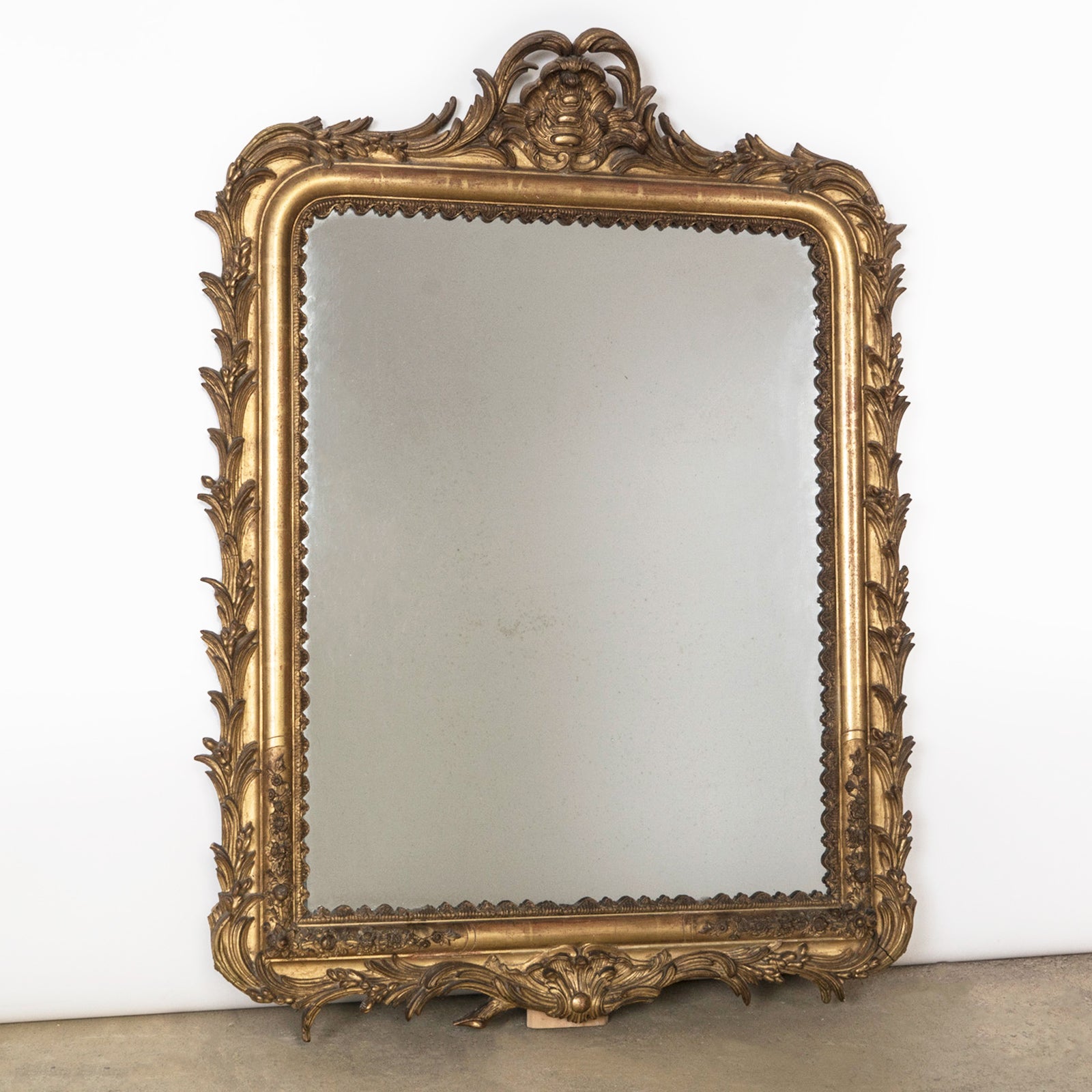 Ornate Louis XV Style Provencal Mirror