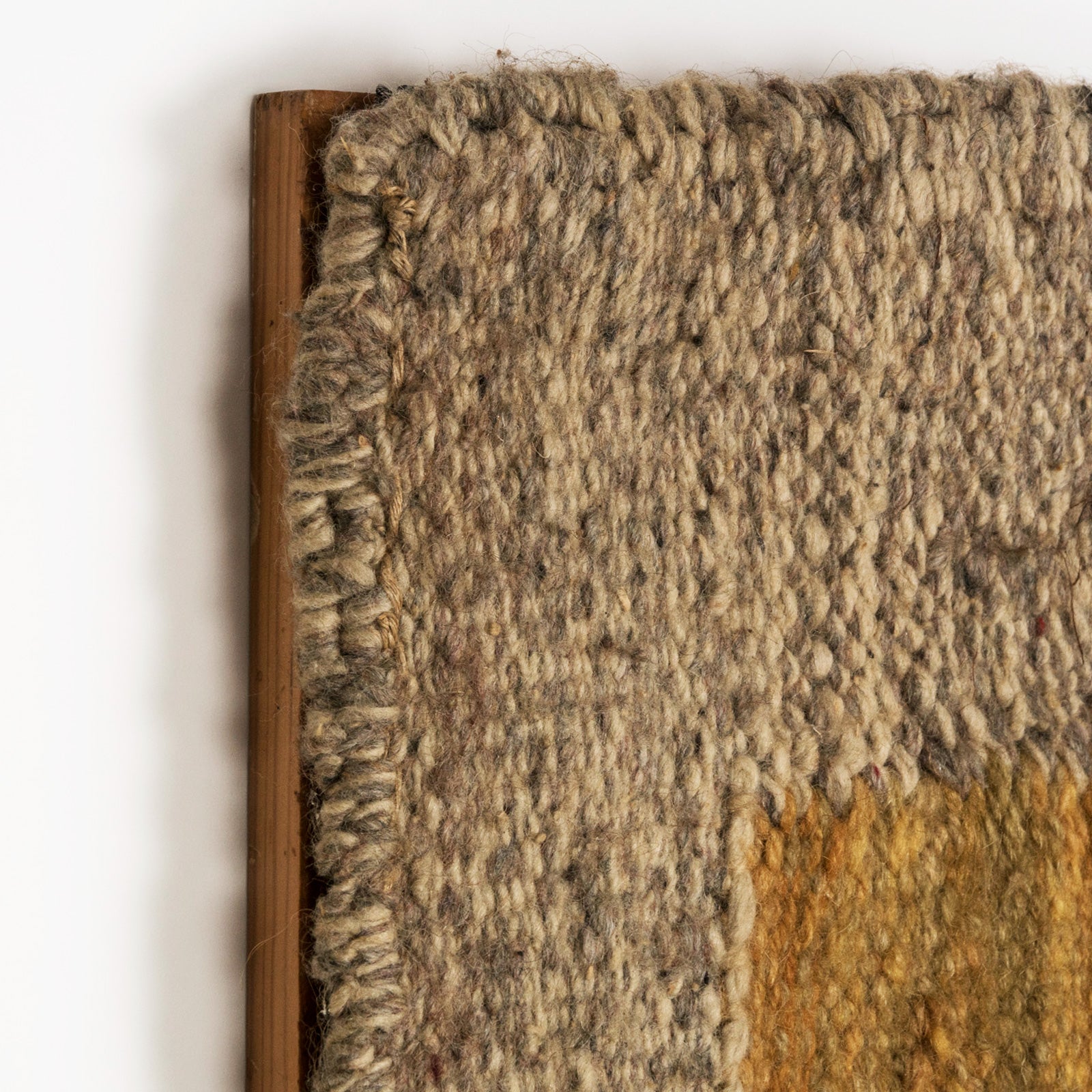 Large Mid-Century Norman Knight Wool Art Wall Hanging