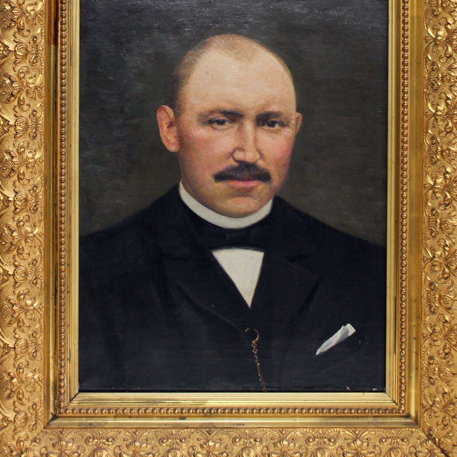 Early 20th C Portrait by W.N. Hendrikse