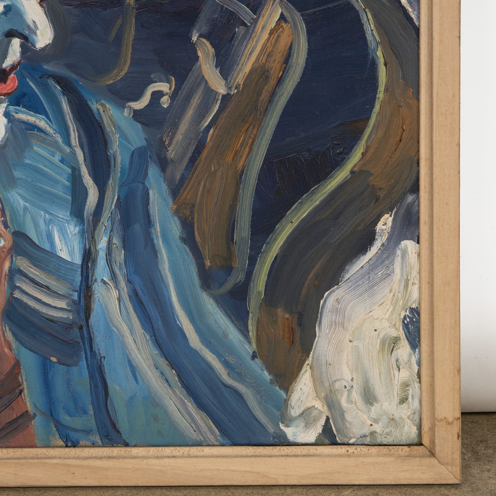 Pierrot Clown Oil Painting