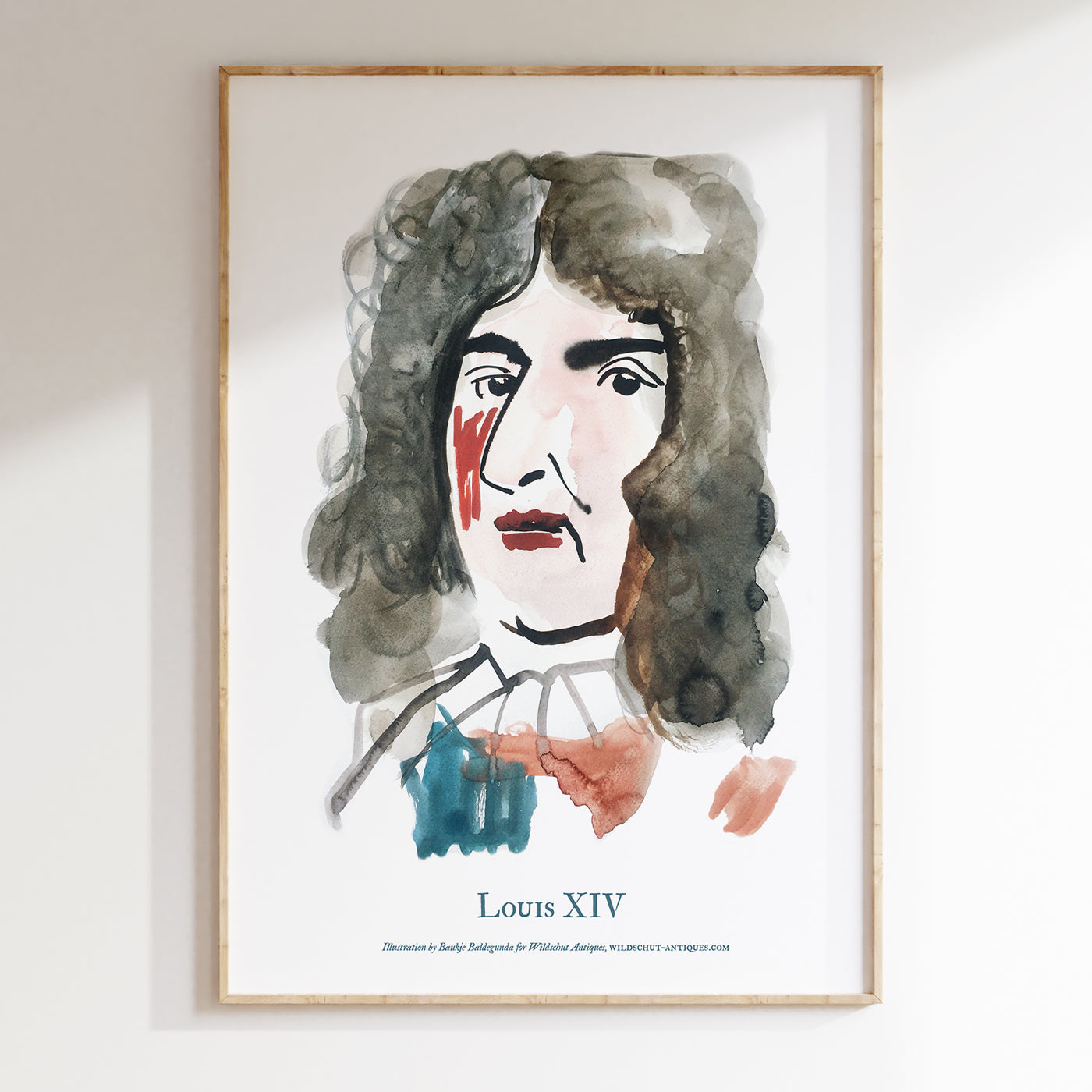 Art Poster Print Louis XIV