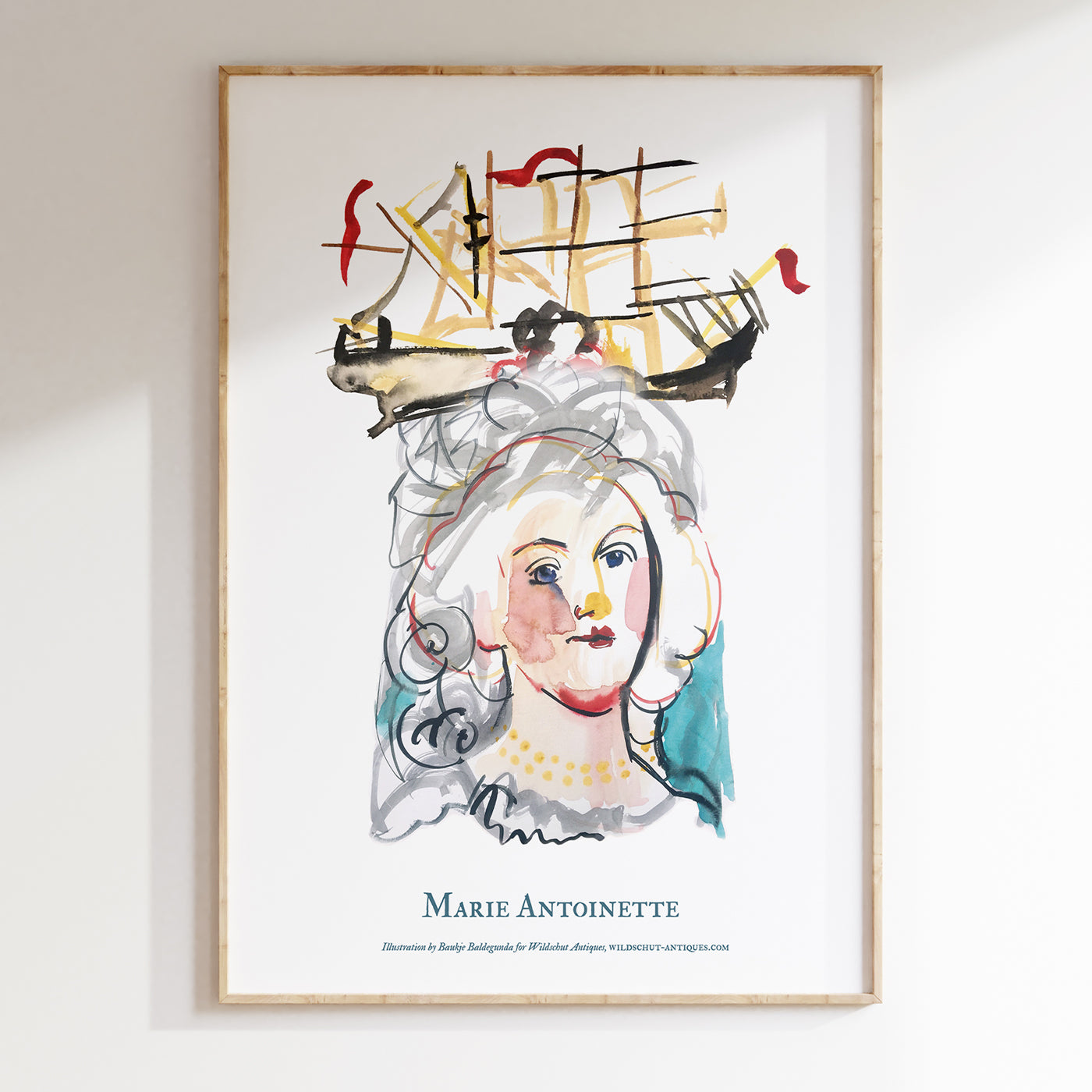 Art Poster Print Marie Antoinette