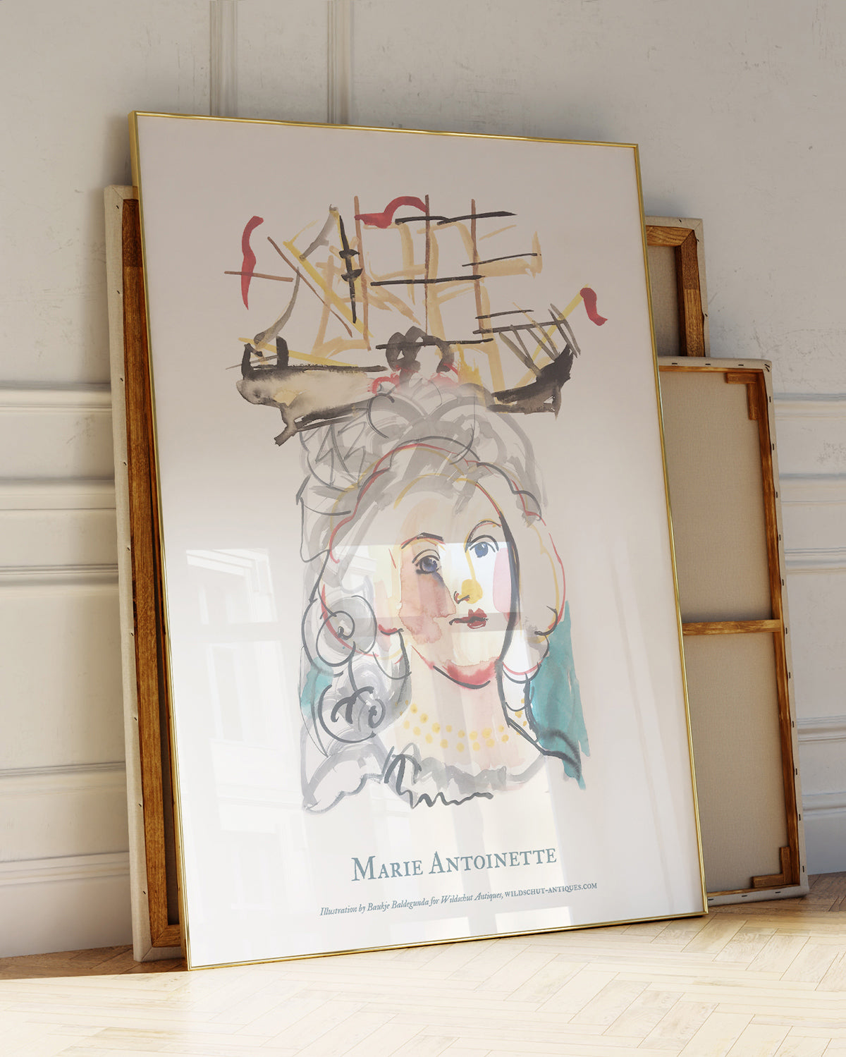 Art Poster Print Marie Antoinette