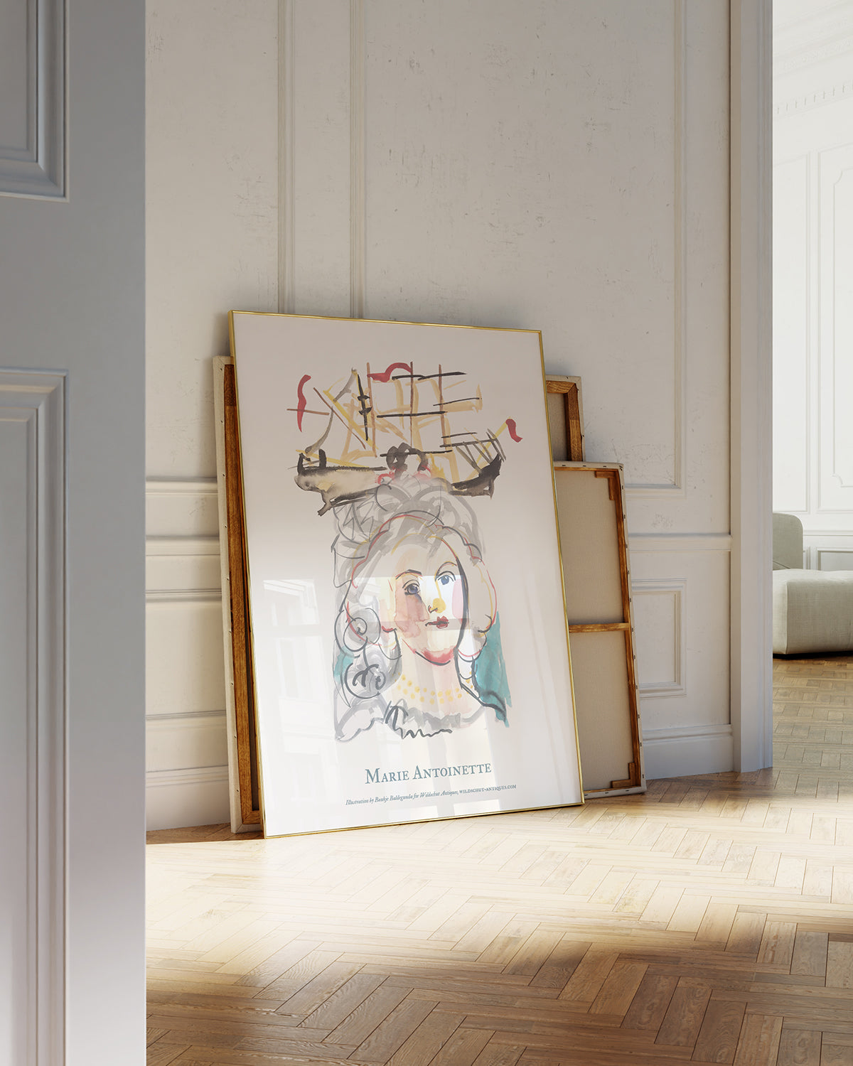 Art Poster Print Marie Antoinette