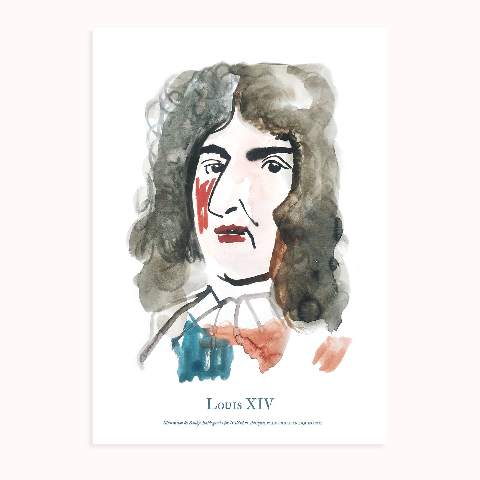 Poster Louis XIV