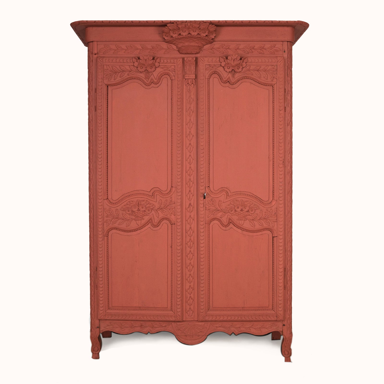 Rhubarb French Marriage Armoire