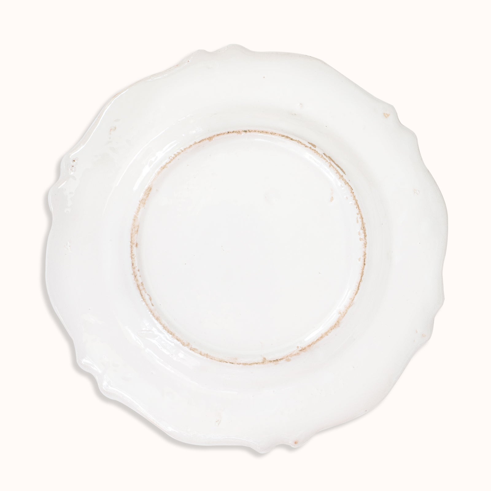 Small Vintage Hand Painted Majolica Ceramic Plate No.1