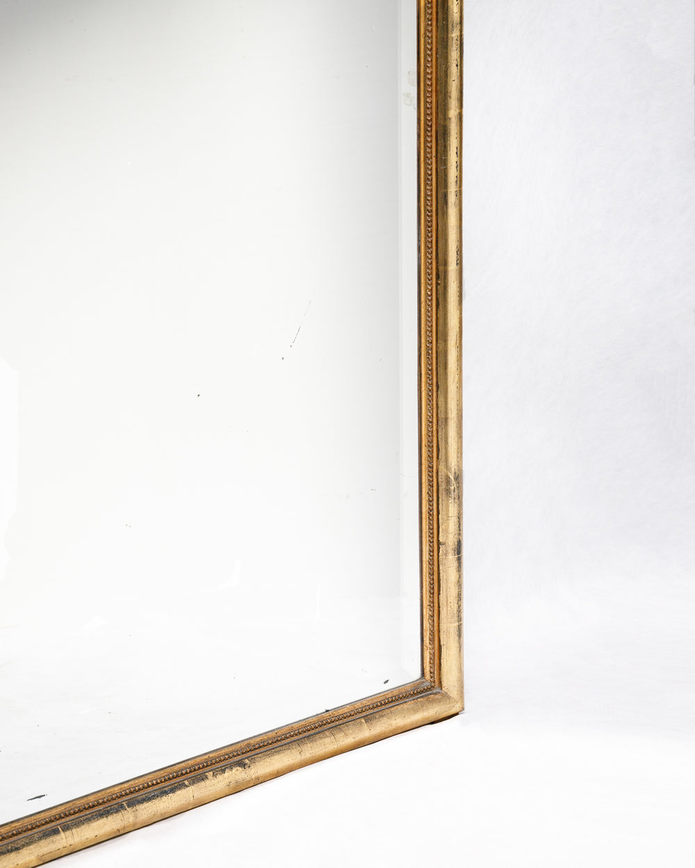 Turn of the Century Rectangular Mirror with Bow Crest