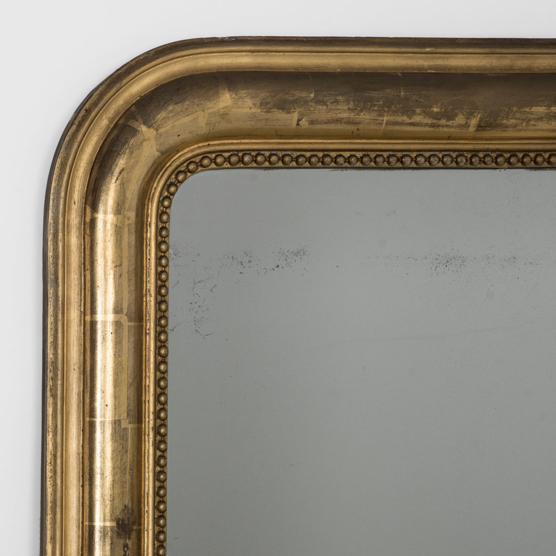 Large French Antique 19th C Louis Philippe Mirror