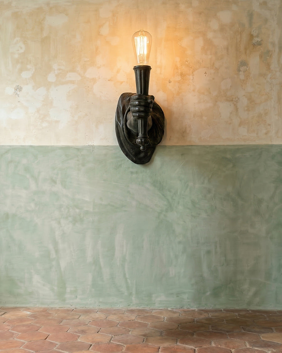 Iron Arm Bracket Wall Light