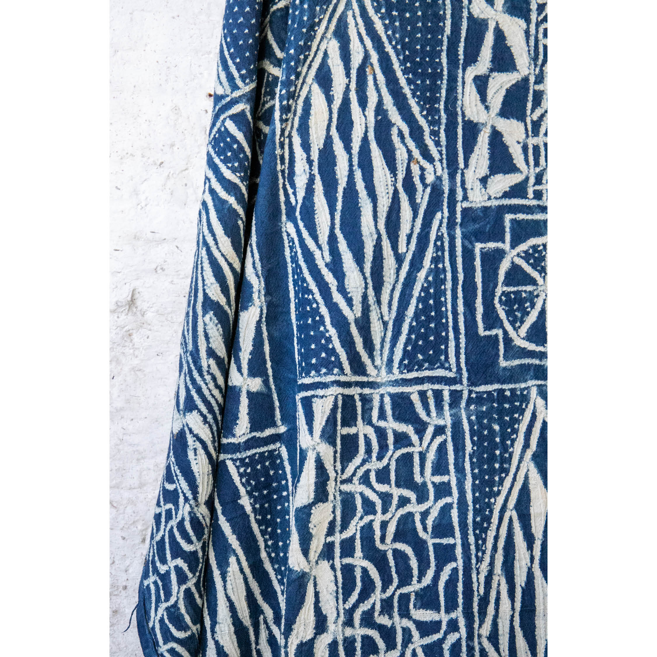 Large 'Ndop' Indigo Textile