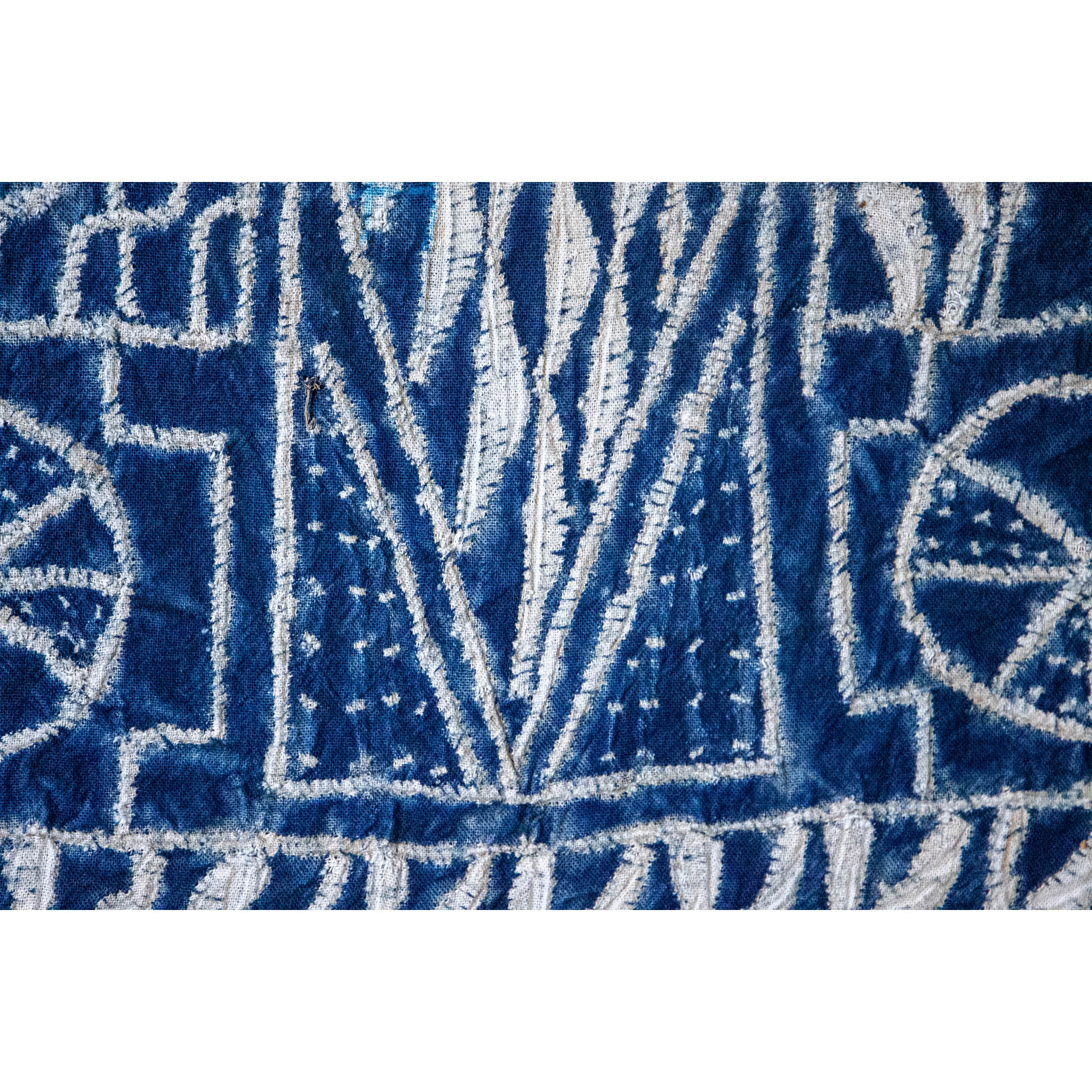 Large 'Ndop' Indigo Textile