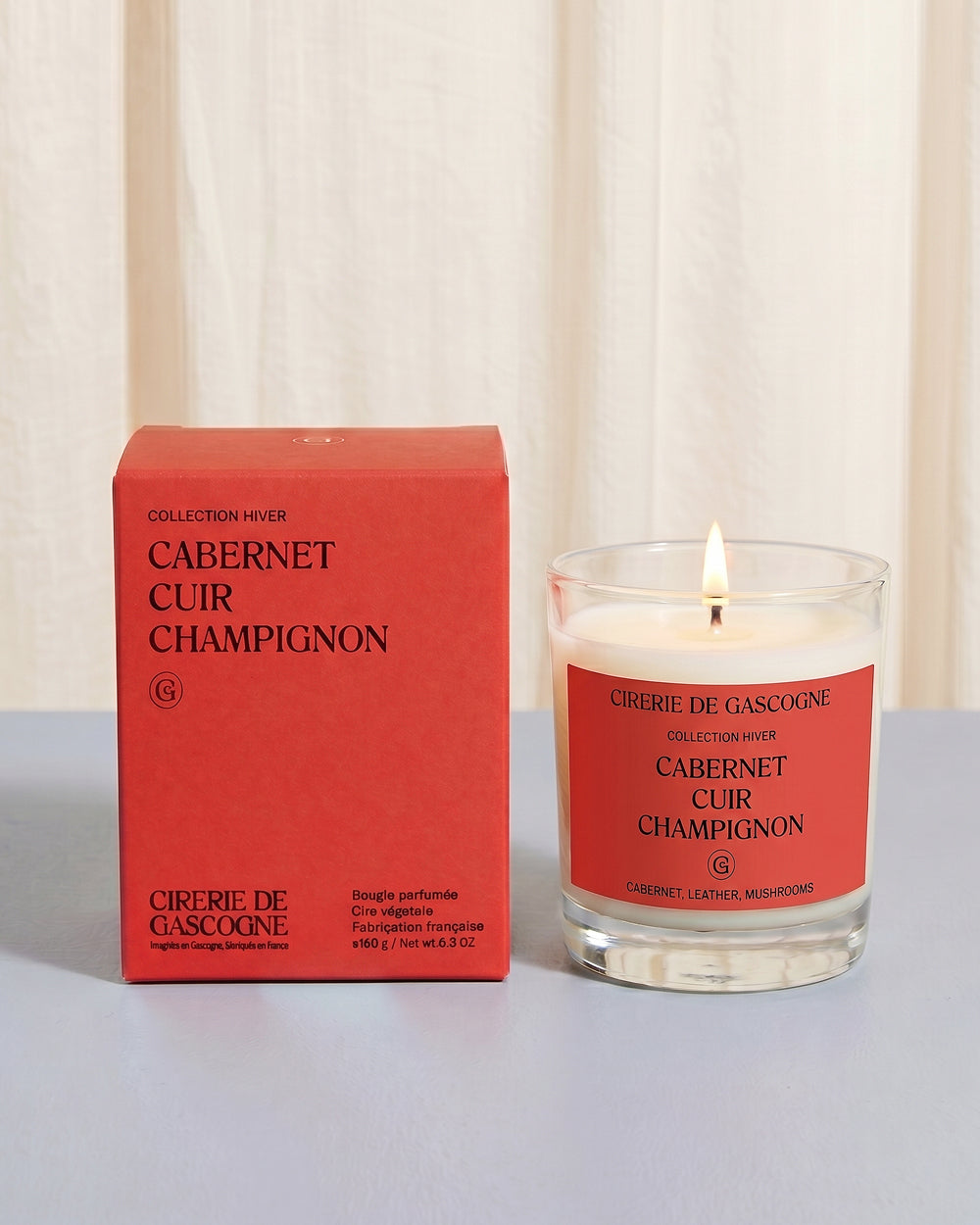 Cirerie de Gascogne Scented Candle | Cabernet, Leather & Mushrooms